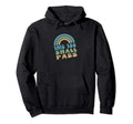 This Too Shall Pass Blue Rainbow Hoodie - Aesthetic Graphic for Adults